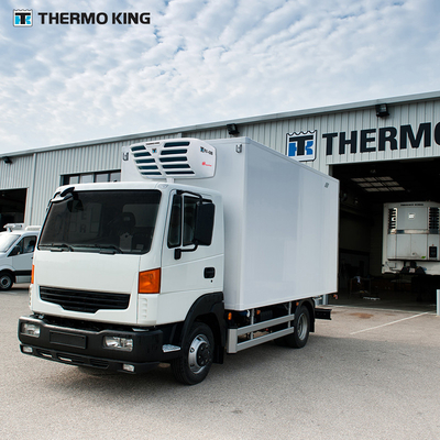 A unidade de refrigeração THERMO do REI RV580 para o equipamento de sistema de refrigeração do caminhão do refrigerador mantém o gelado dos peixes da carne fresco